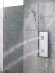 Душевая панель Jacob Delafon Water Tiles Tower E3870-185 Матовый алюминий