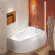 Шторка на ванну Jacob Delafon Micromega Duo 79х140 E4910-GA профиль Хром стекло прозрачное