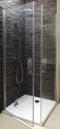 Душевая дверь Jacob Delafon Contra 90 E22T91-GA профиль Хром стекло прозрачное